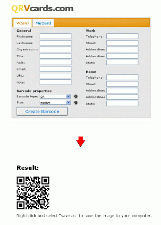 compartilhar informações de contato