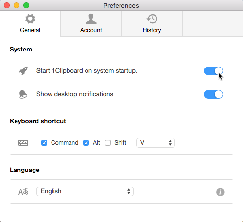 1clipboard windows mac linux sync área de transferência