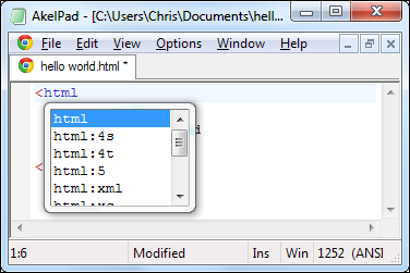 AkelPad vs Notepad Plus - Pode até competir como alternativa ao bloco de notas? captura de tela 081