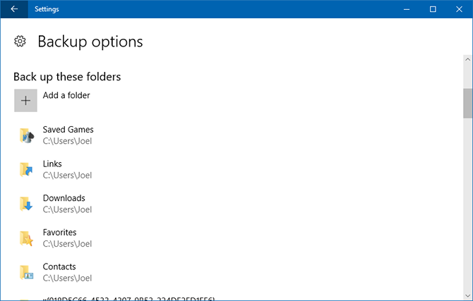 O Guia de Backup e Restauração do Windows histórico de arquivos do Windows 5