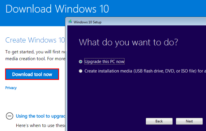 atualizar o windows 10 baixar o windows 8 7 instruções