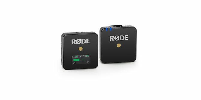 RØDE revela o menor sistema de microfone sem fio do mundo RodeWirelessGo1