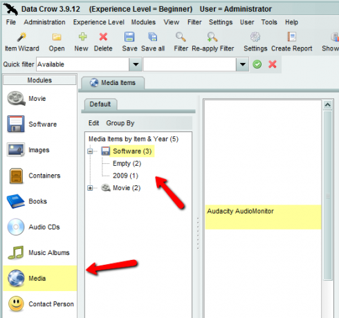 Use o Data Crow para organizar e gerenciar todas as suas coisas [Windows] datacrow9