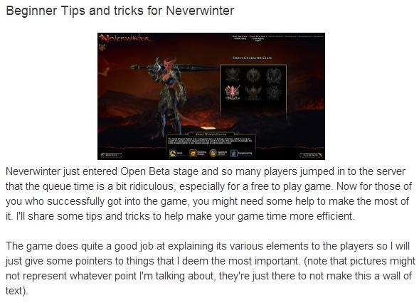 site da neverwinter