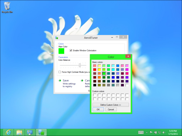 personalizar o windows 8