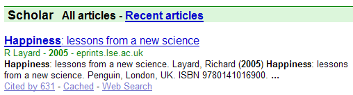 lição de casa do google scholar