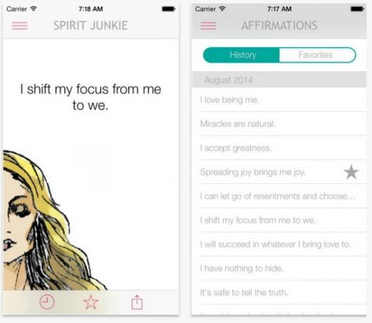 Spirit Junkie app