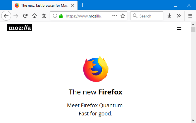 Captura de tela do Firefox