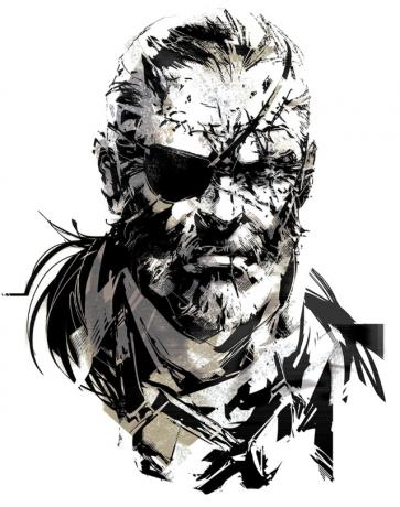 Arte de conceito sólido de Metal Gear