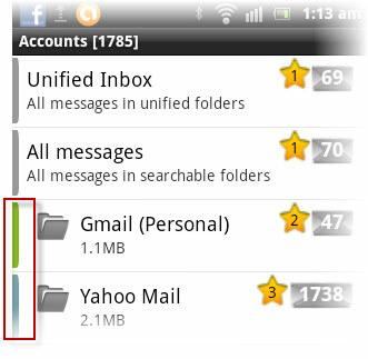 cliente de email android