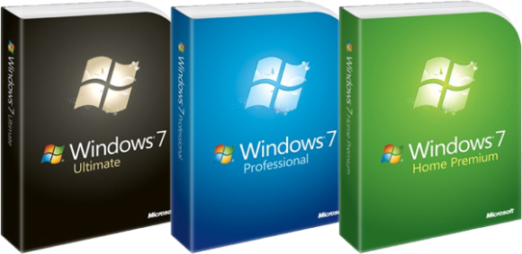 edições do windows 7