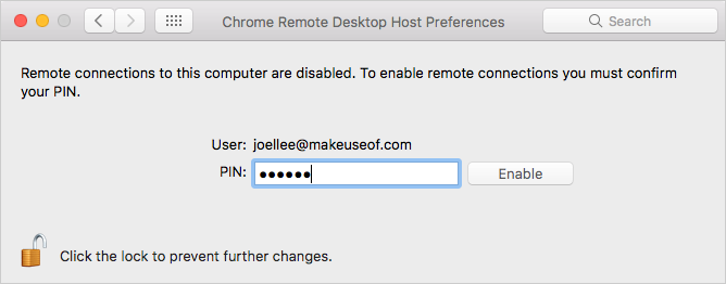 Controle seu PC de qualquer lugar usando a Área de trabalho remota do Chrome chrome remote mac desktop 3