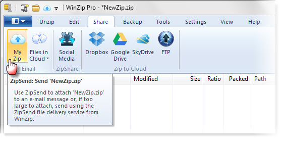 WinZip 17 Pro para Windows: redesenhado para compartilhamento social e a nuvem [Giveaway] winzip06