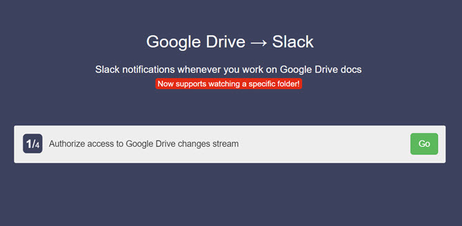 Integre o Google Drive ao Slack