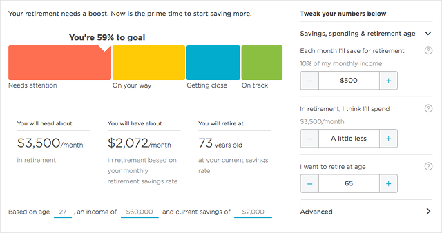 nerdwallet-aposentadoria-calculadora-visão geral