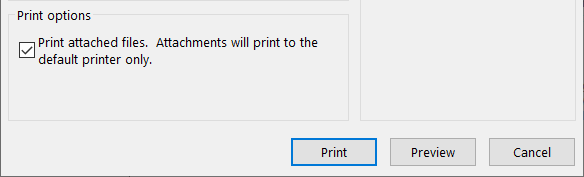 Imprimir arquivos anexados no Microsoft Outlook 