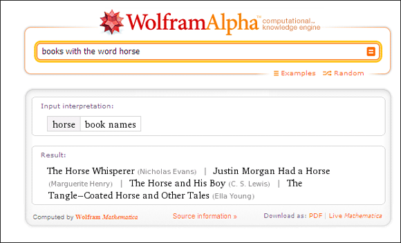 10 usos legais do Wolfram Alpha se você ler e escrever no idioma inglês Wolfram Alpha07