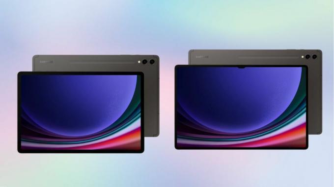 Design da série Galaxy Tab S9