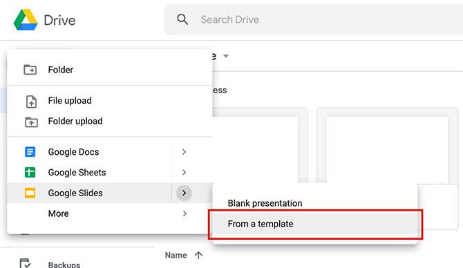 Como criar uma apresentação do Google Slides