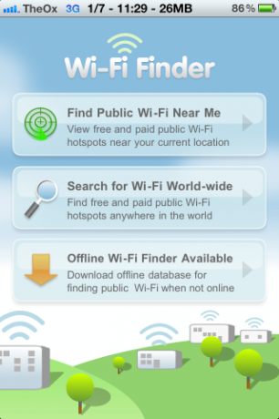 encontrar hotspots wifi