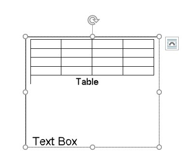 Use este truque para melhorar o posicionamento da tabela nas tabelas de caixas de texto do Microsoft Word MSWord