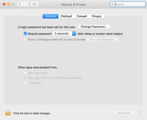 Gatekeeper de segurança e privacidade do Mac