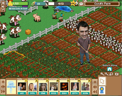 Guia do facebook de Farmville