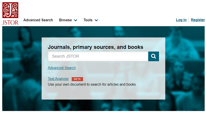 Site de resumo do livro JSTOR