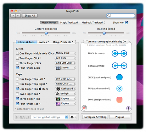 software trackpad