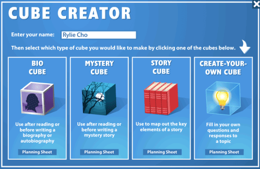 Cube Creator: obtenha modelos de cubos personalizados para criar facilmente cubos de papel ou papelão