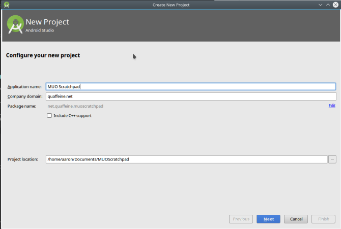 android criar aplicativo androidstudio newproject1