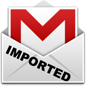 importar conta do gmail