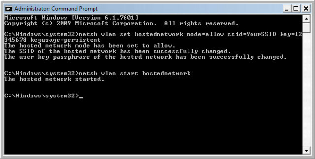 netsh-prompt de comando