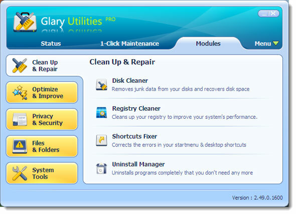 Mantenha o seu PC funcionando sem problemas com o Glary Utilities Pro glary utilities03