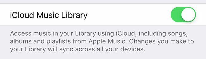 Um guia completo para iniciantes no iOS 11 para iPhone e iPad - icloud music library ios11