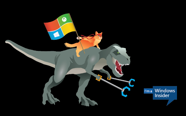 windows-ninja-gato-dinossauro