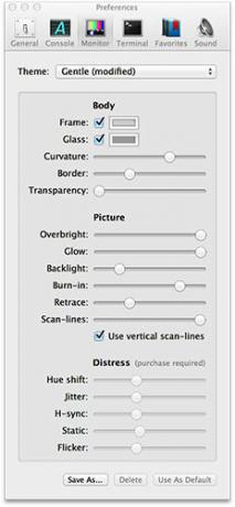 Cathode & Blinky: Substituições vintage sexy para terminal e textoEdit [Mac OS X] monitor1