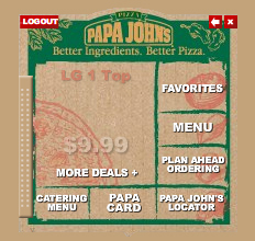 ordem papa john's