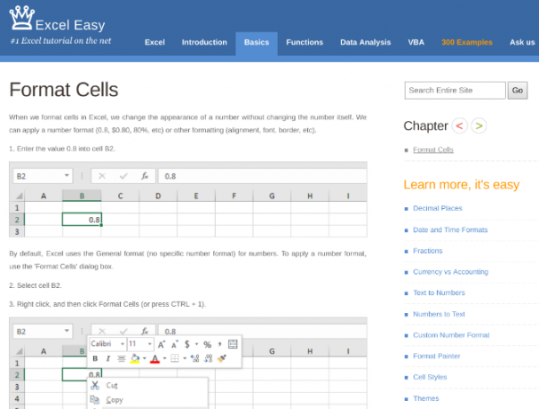 melhores tutoriais e cursos on-line do excel