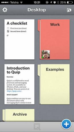 Quip: um processador colaborativo e móvel primeiro para iOS e iPhone