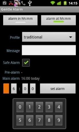 alarme suave para android