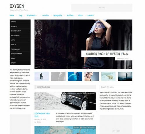 revista tema wordpress