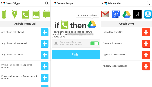 IFTTT-para-Android-registros-de-telefone-SMS-Google-Drive-Backup-Phone