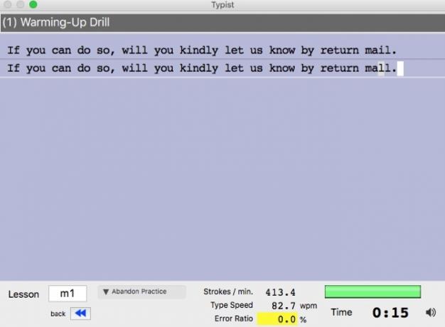 Typist Typing App for Mac