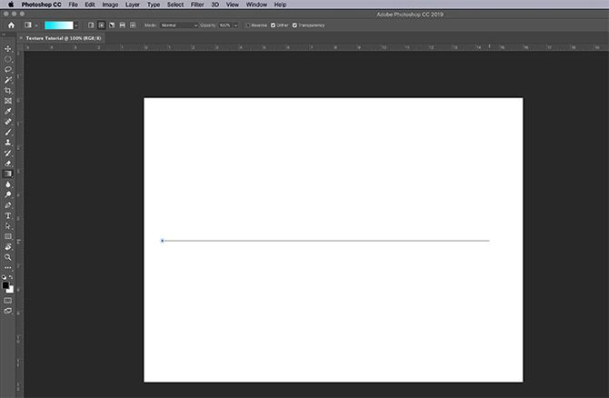 Criar uma textura do Photoshop Desenhar um gradiente