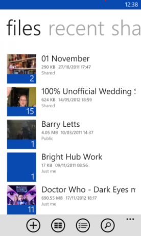 skydrive para windows phone