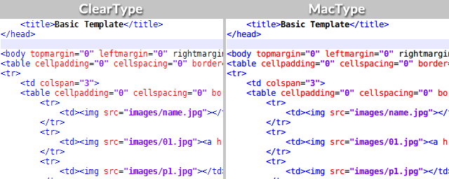 Windows-fonte-suavização-cleartype-vs-mactype