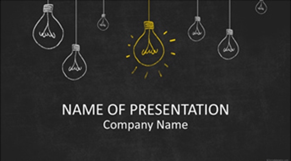 free-powerpoint-template-lightbulbs