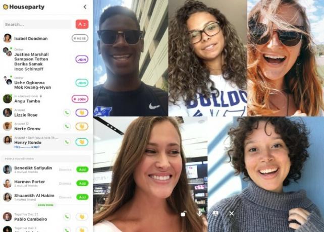 Houseparty é uma rede social de chamadas de vídeo para chamadas sempre ativas com amigos e para encontrar amigos de amigos