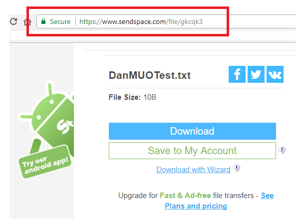 Como enviar arquivos grandes por email usando o SendSpace